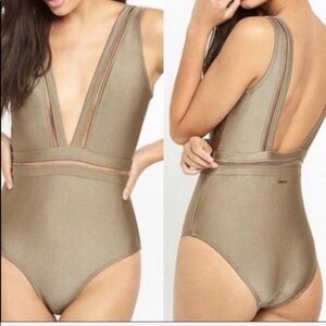 Ted Baker Tan One-Piece Swimsuit